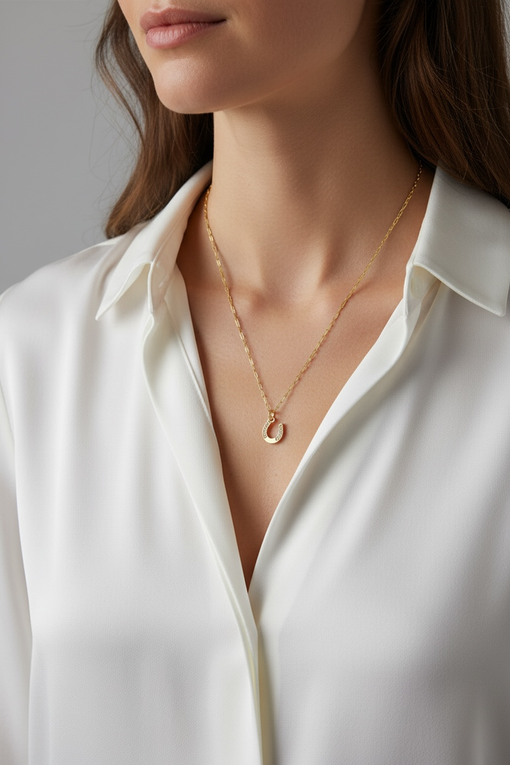 GoldFi - 18k Gold Filled Horseshoe Charm