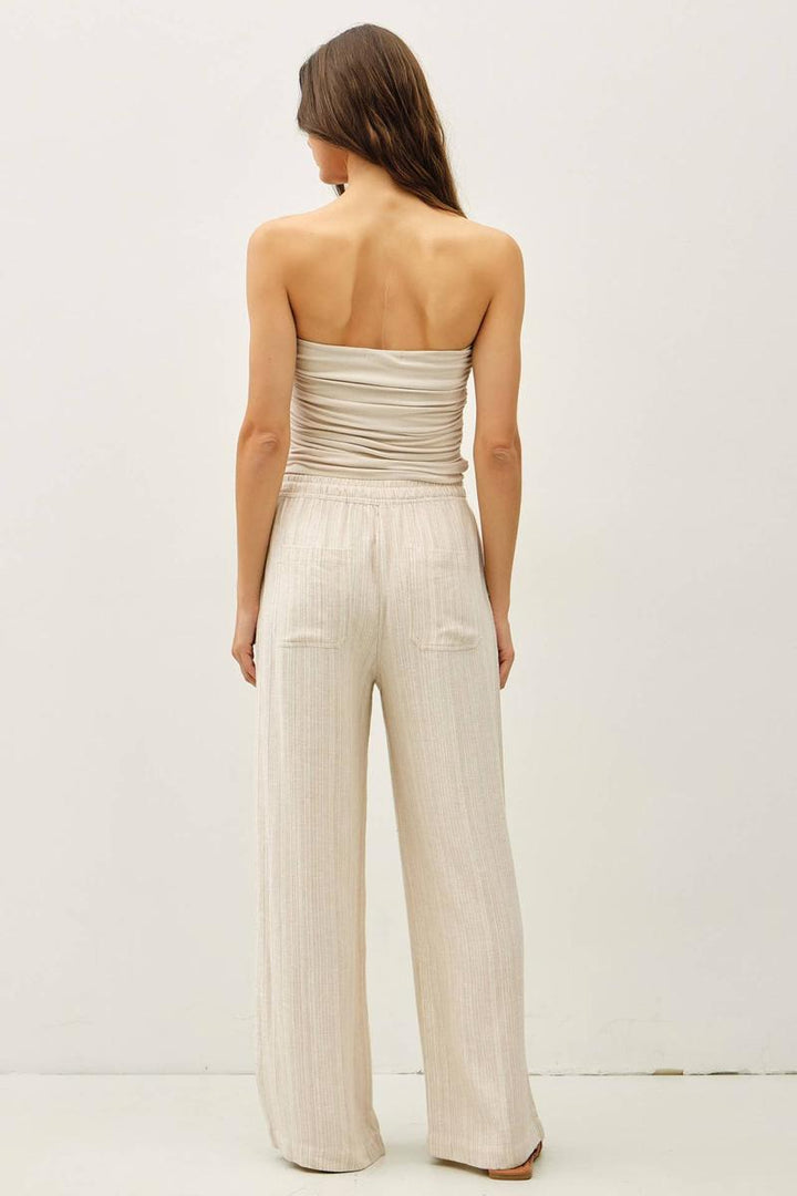 Be Cool - Jersey Ruched Crop Tube Top
