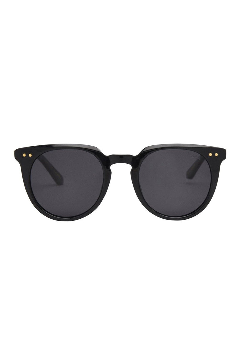 I-SEA - Ella in Black Frames with Smoke Polarized lenses