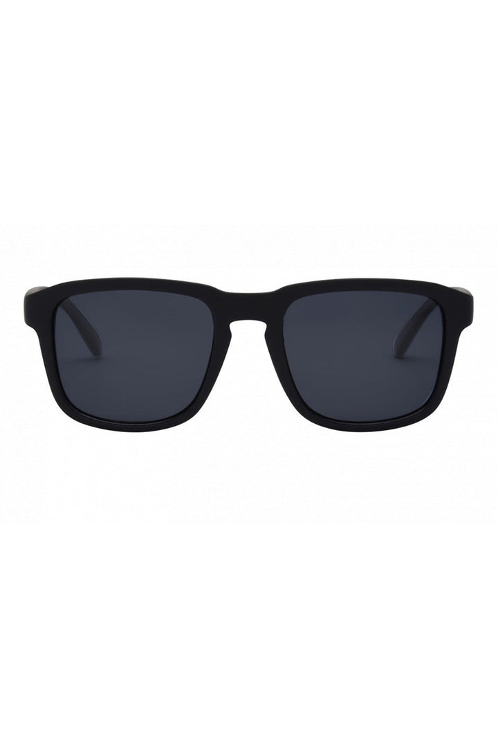 I-SEA - Logan in Black Frames with Smoke Polarized Lenses