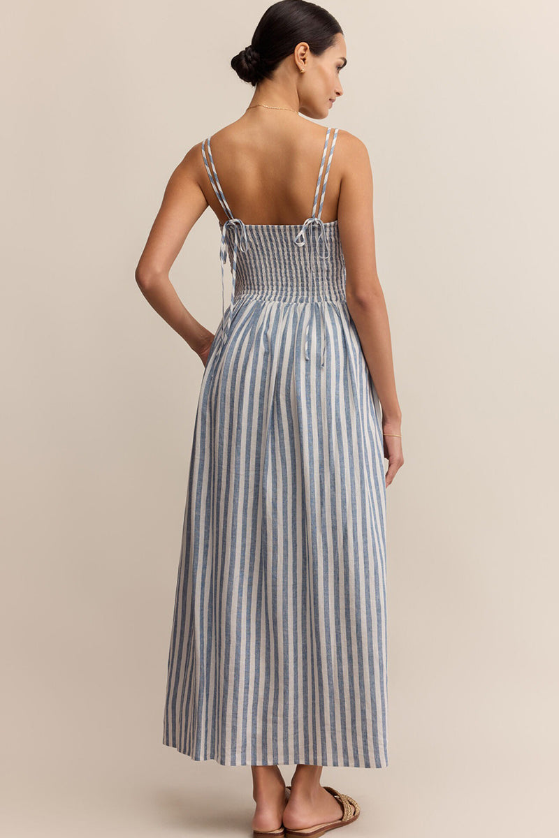 Z Supply - Nadine Striped Midi Dress in Boathouse