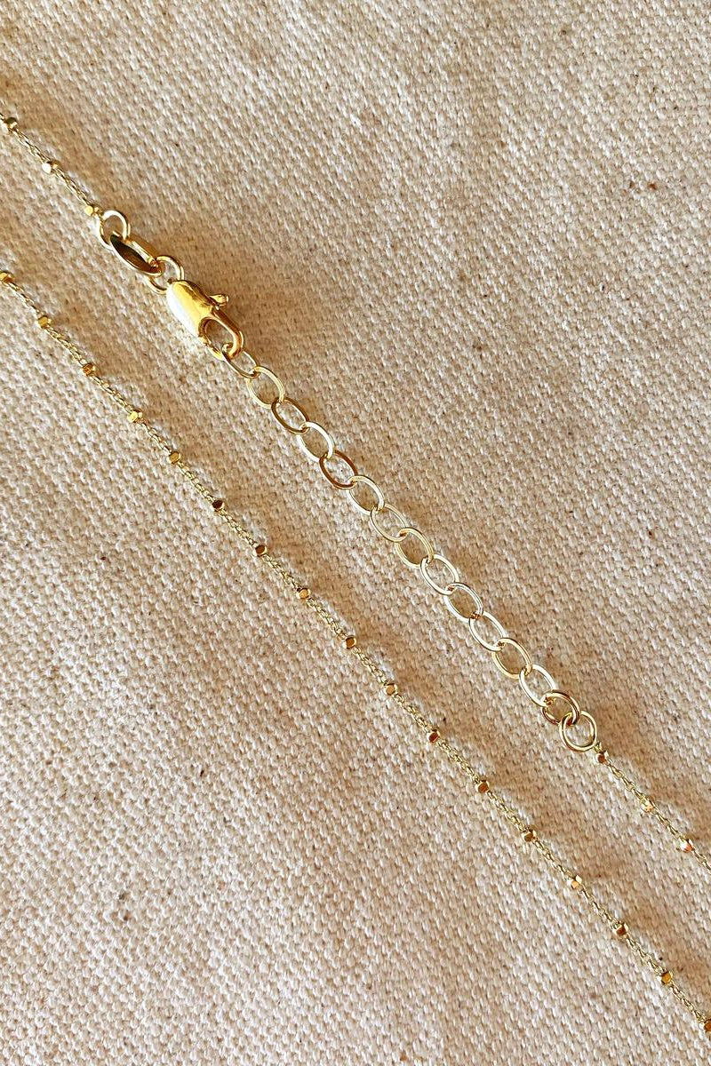 GoldFi - 18k Gold Filled 1mm Spaced Beaded Chain