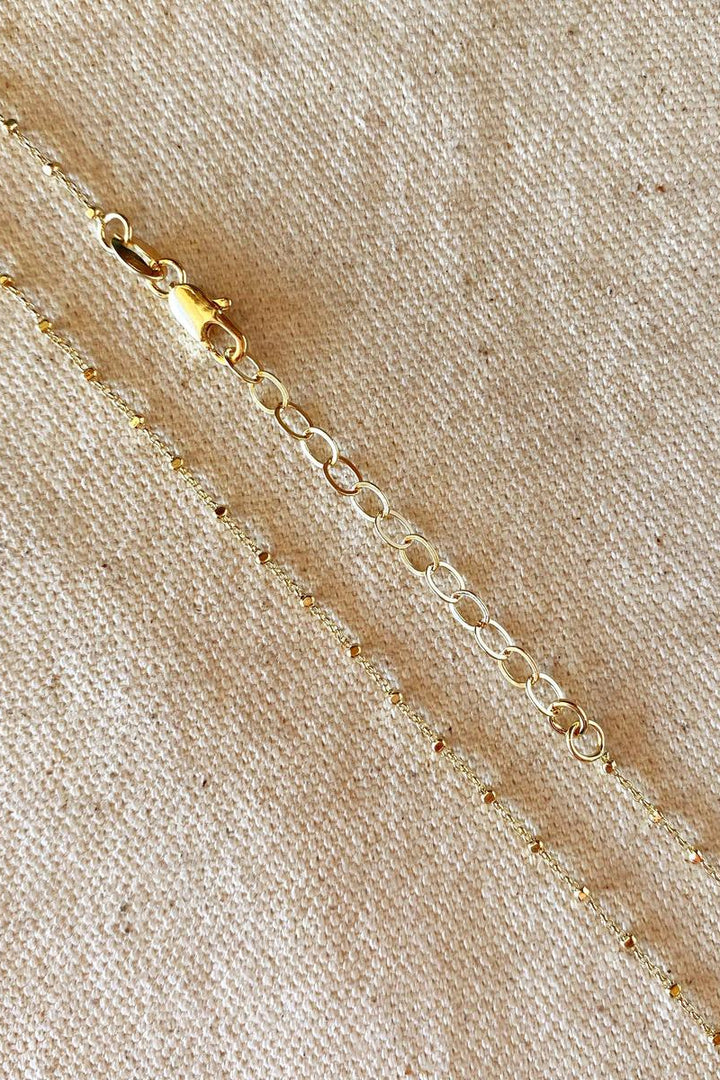 GoldFi - 18k Gold Filled 1mm Spaced Beaded Chain