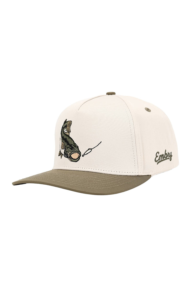 Embry Outdoors - Bass in Cream/Green