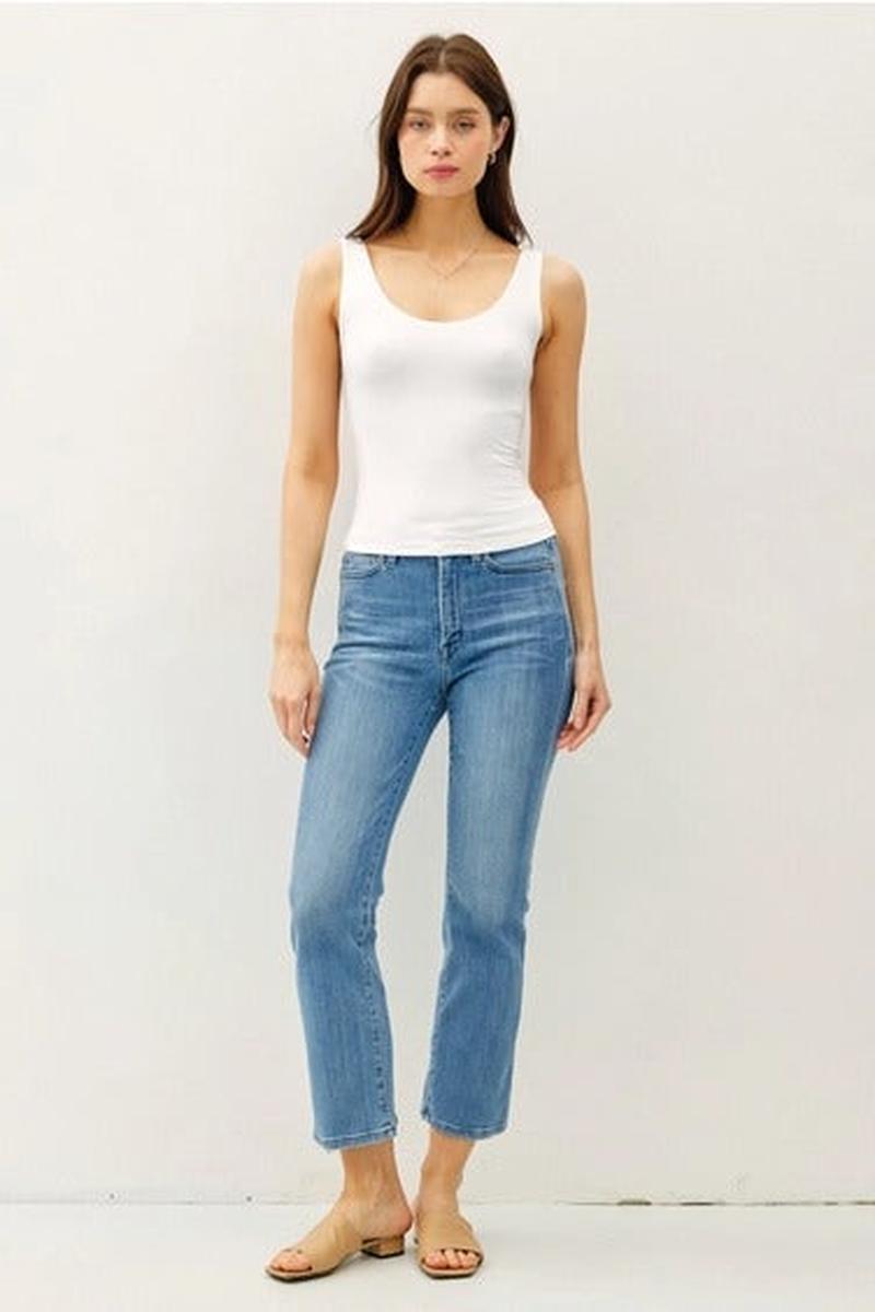 Be Cool - Soft Core Basic Scoop Neck Tank