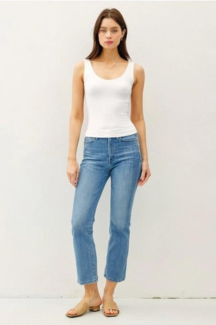Be Cool - Soft Core Basic Scoop Neck Tank