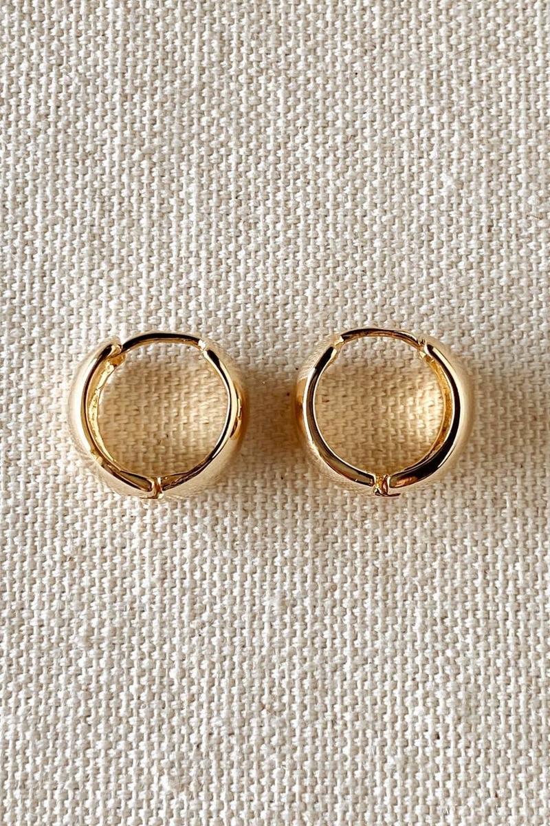 GoldFi - 18k Gold Filled Chunky Clicker Earrings