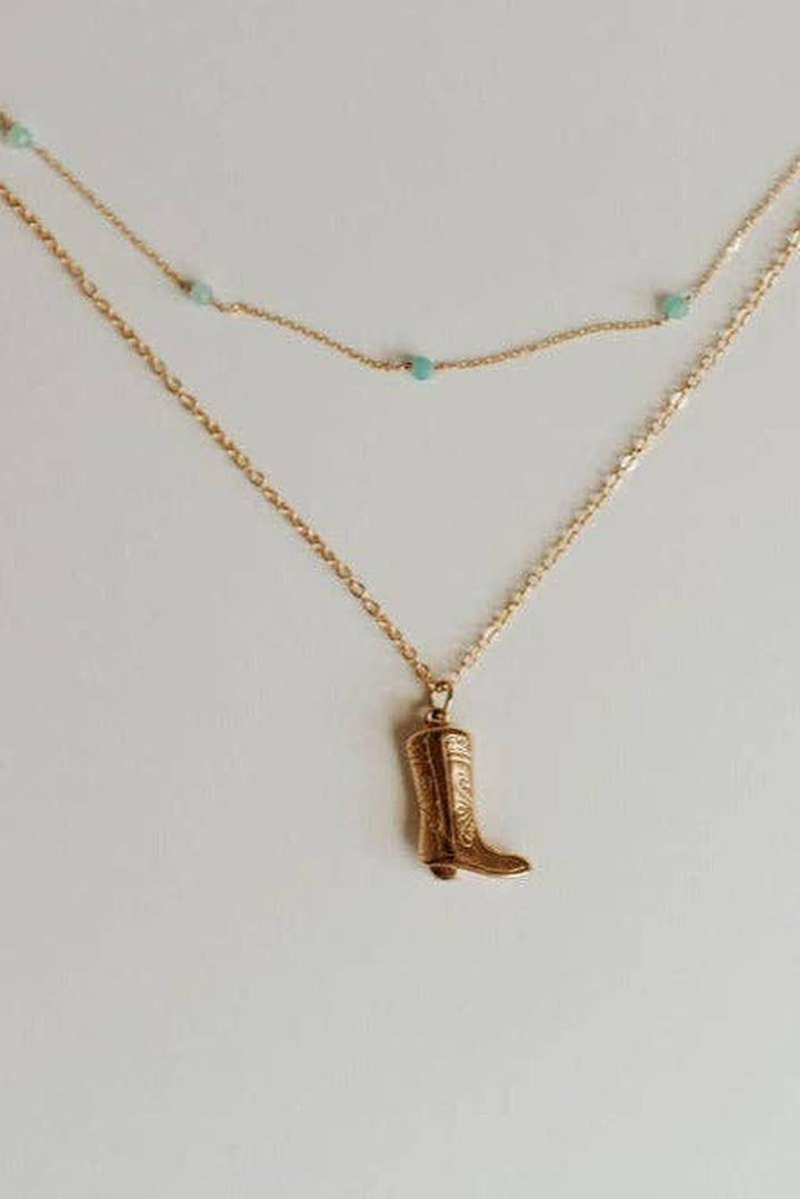 Mauve Jewelry Co. - Malibu Necklace in Turquoise