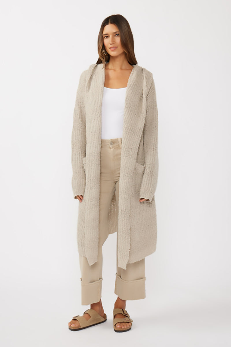 Lovestitch - Lina Space Dye Hooded Cardigan