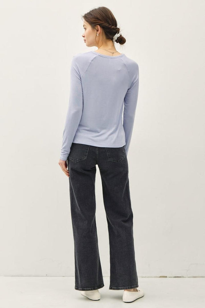 Be Cool - Modal Raglan Sleeve Layering Top
