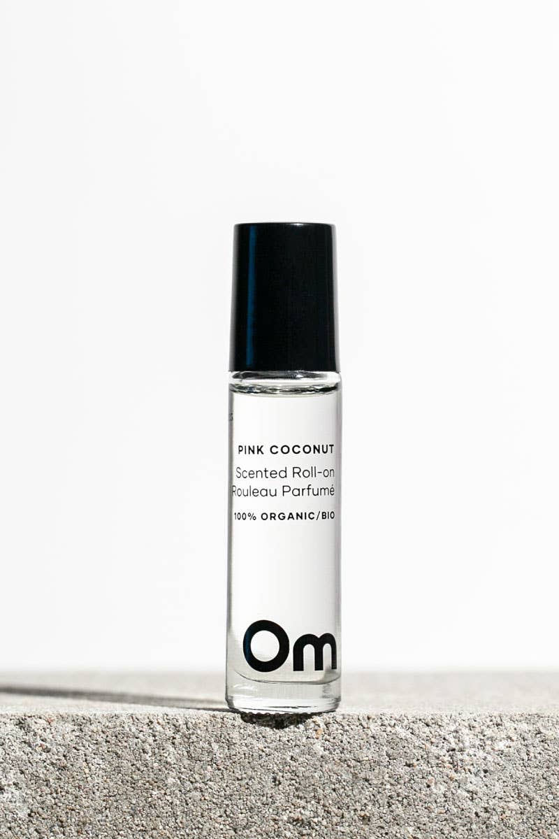 Om Organics - Pink Coconut Scented Roll On