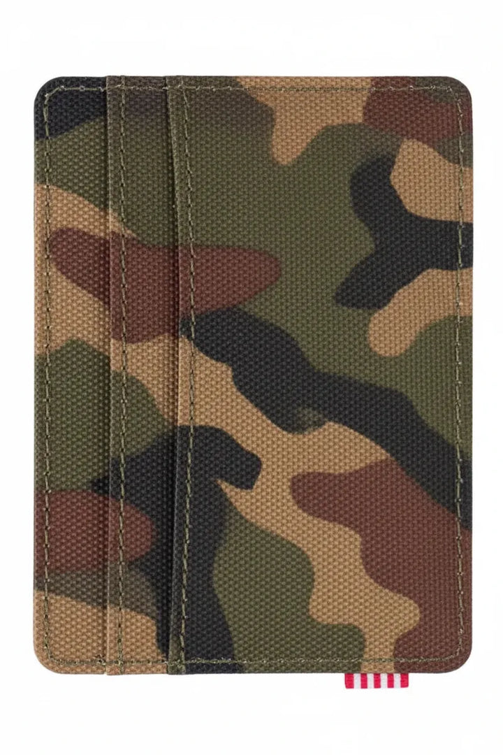 Herschel - Charlie Cardholder Wallet in Woodland Camo Black Label