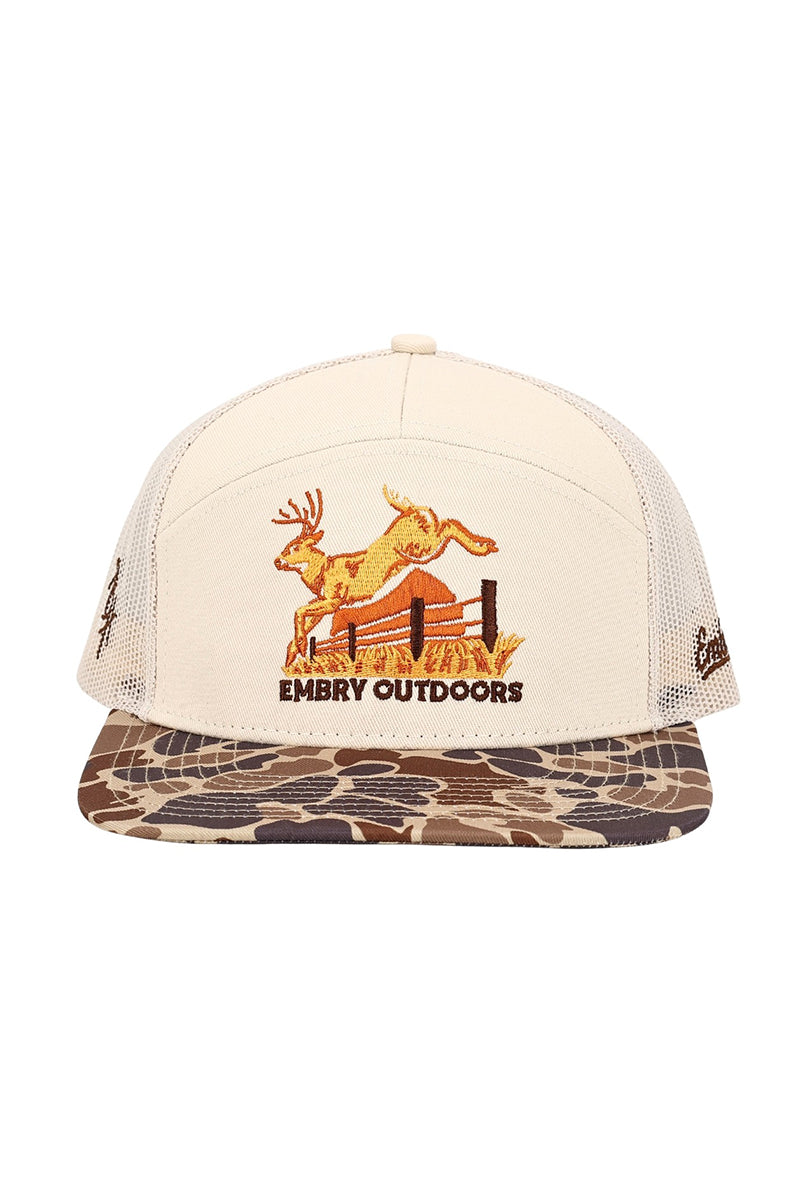Embry Outdoors - LIMITED EDITION - Embry x Barnes Collaboration - 7 Panel in Duck Camo