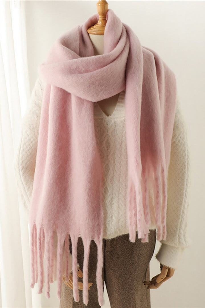 ACCITY - Mohair Tassel Scarf