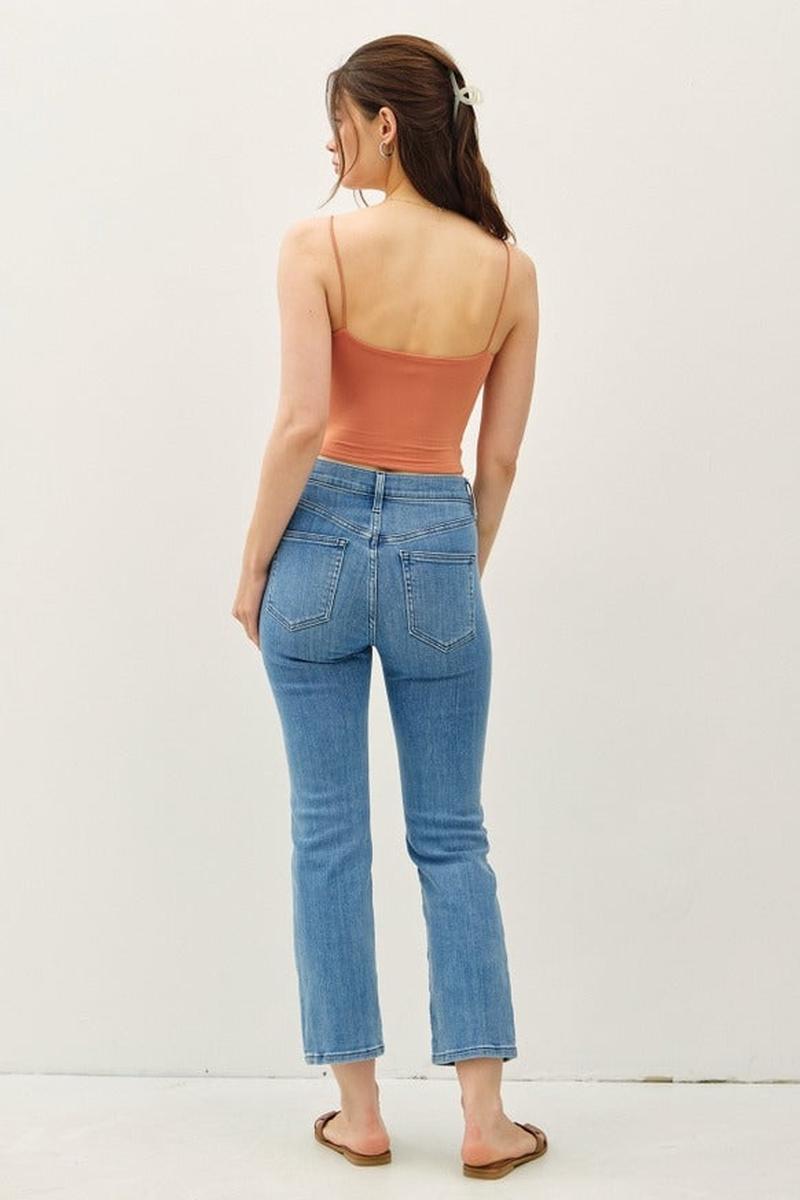 Be Cool - Cropped Spaghetti Tank