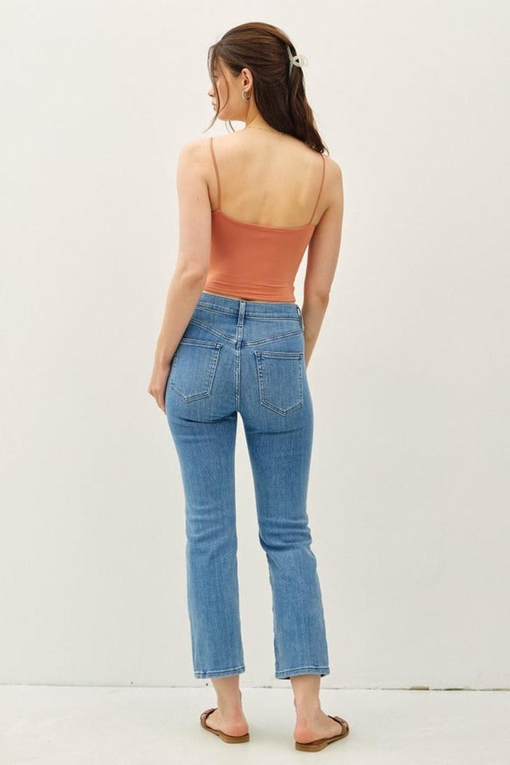 Be Cool - Cropped Spaghetti Tank