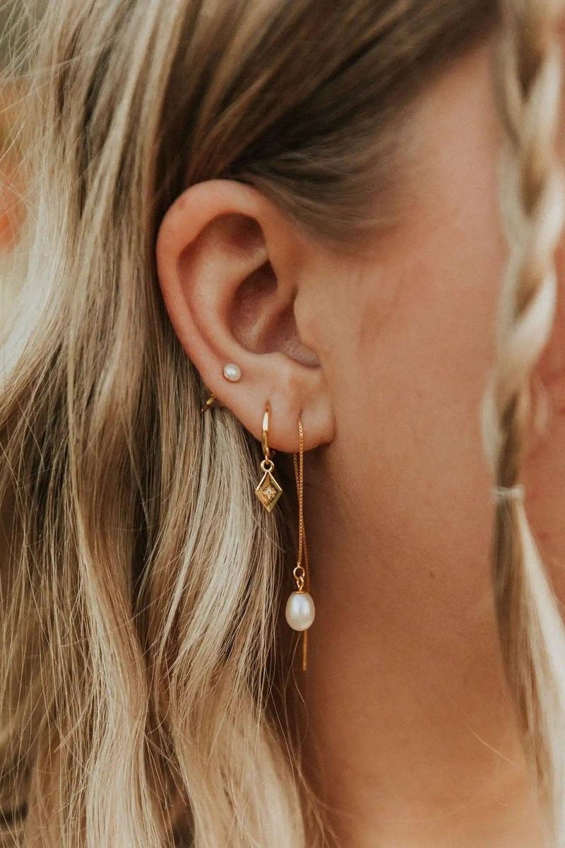 Mauve Jewelry Co. - Nova Hoops in Gold Vermeil