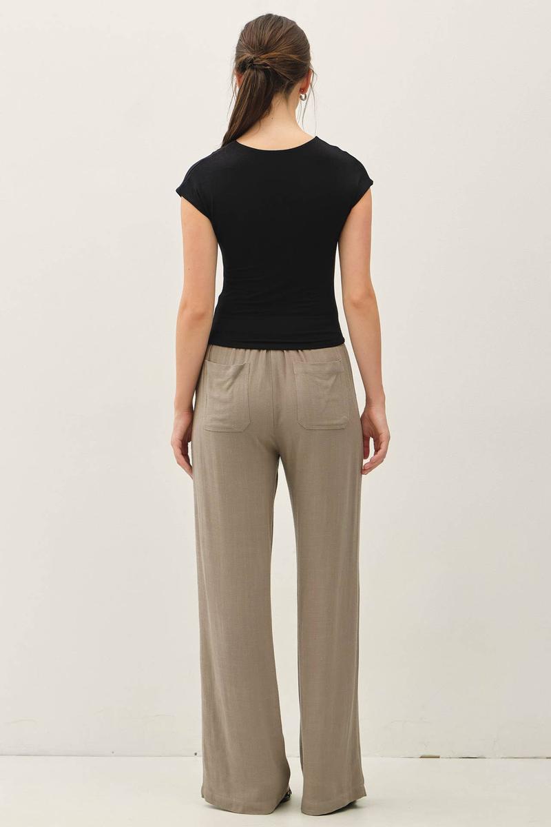 Be Cool - Soft Core Cap Sleeve Crew Neck Top