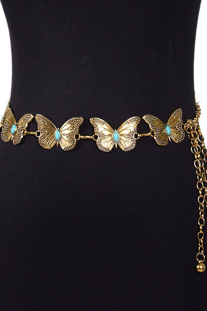 ACCITY - Casual Retro Butterfly Waist Chain