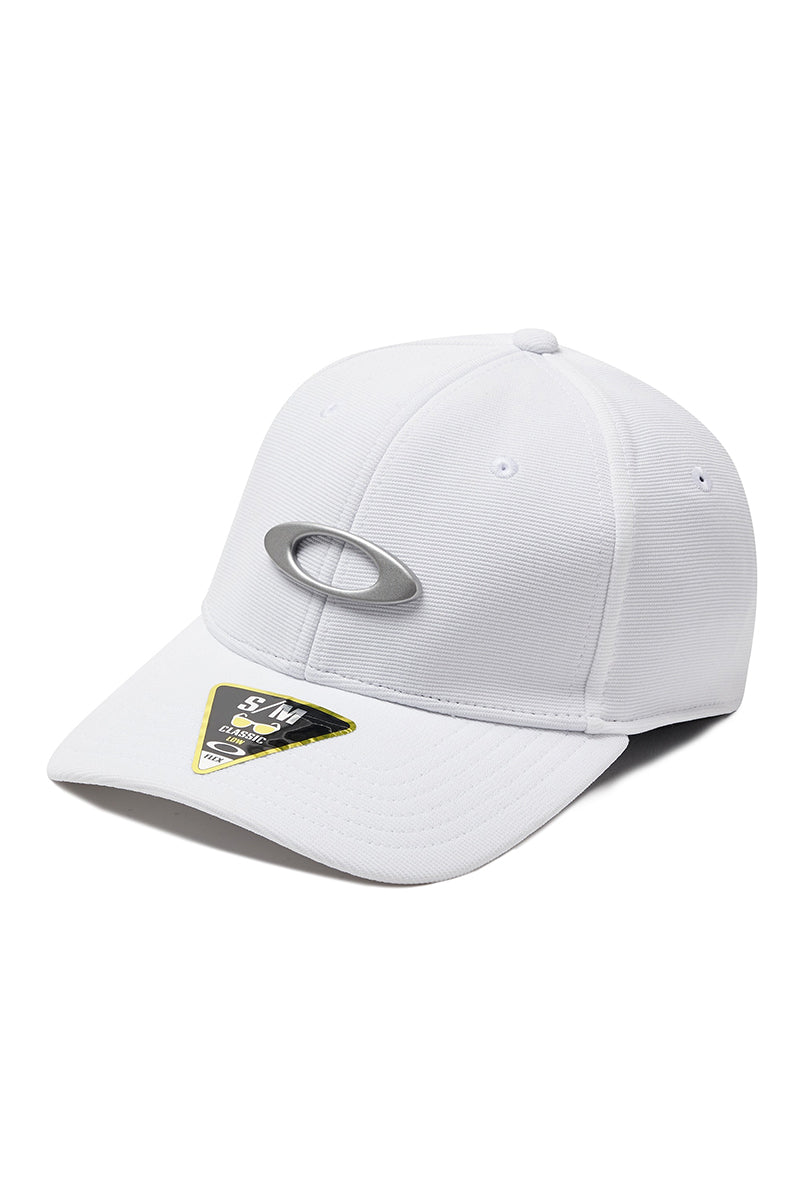 Oakley - Tin Can Cap Stretch-Back in White/Grey