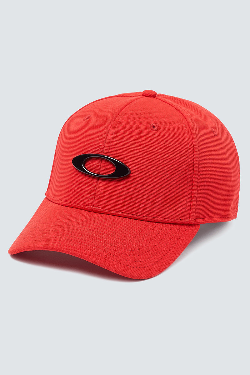 Oakley - Tin Can Cap Stretch-Back in Red/Black