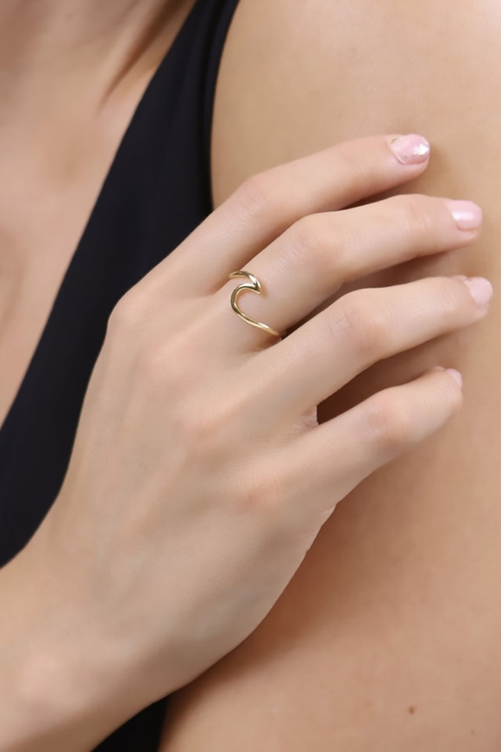 GoldFi - 18k Gold Filled Wave Ring