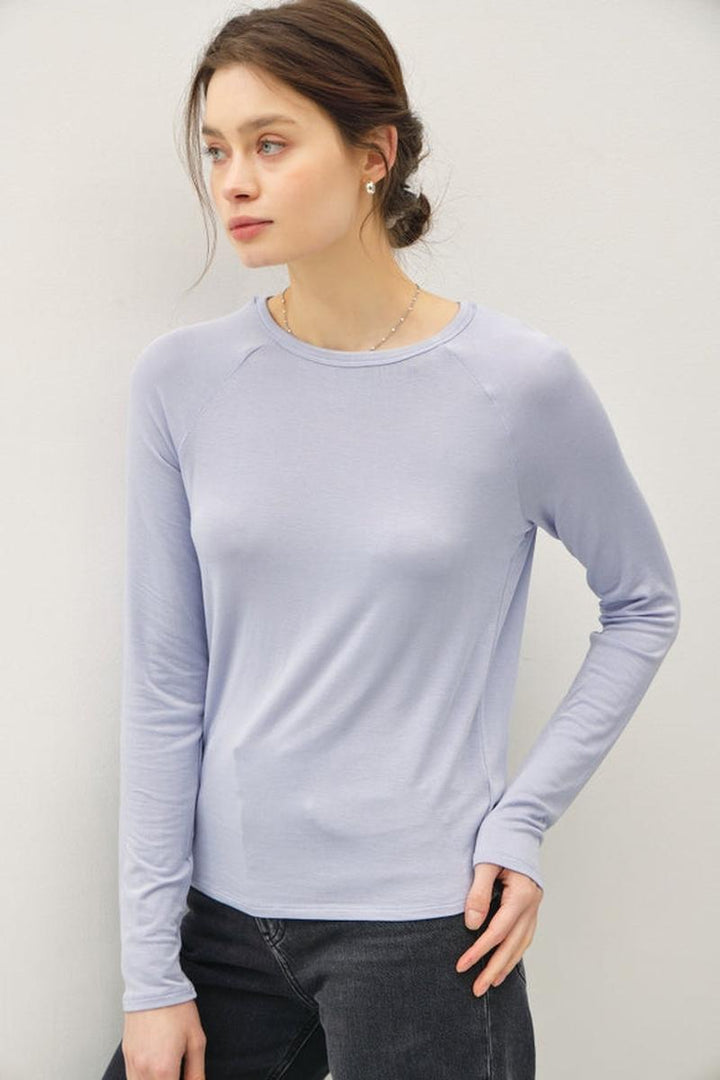 Be Cool - Modal Raglan Sleeve Layering Top