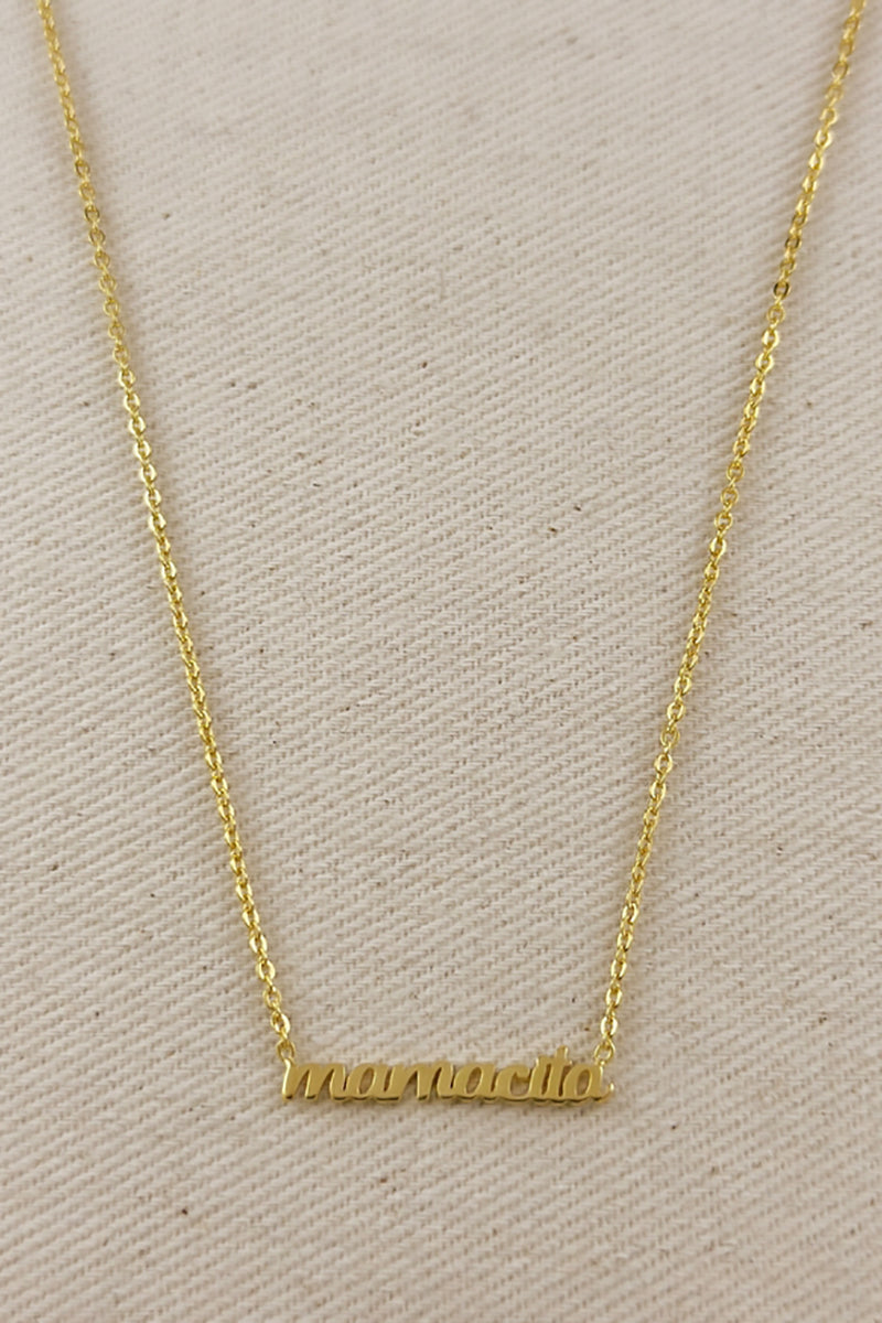 GoldFi - 18k Gold Filled Mamacita Necklace