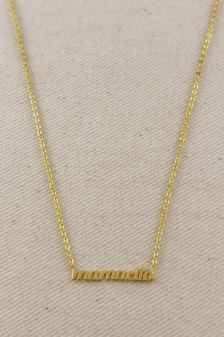 GoldFi - 18k Gold Filled Mamacita Necklace