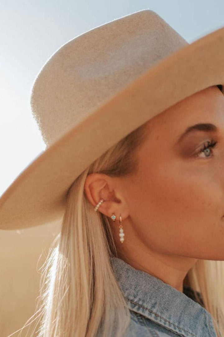 Mauve Jewelry Co. - Catalina Pearl Earrings