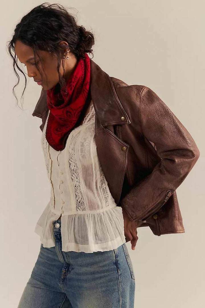 Free People - Carmen Knitted Triangle Bandana