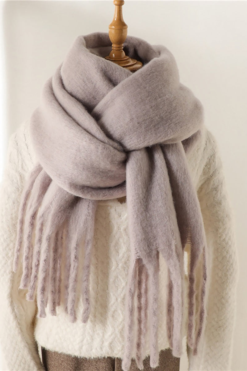 ACCITY - Mohair Tassel Scarf