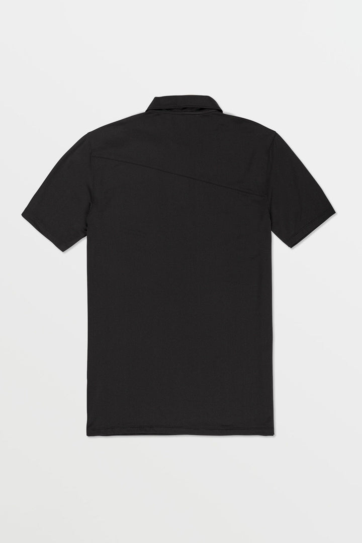 Volcom - Hazard Pro Polo Short Sleeve Shirt in Black