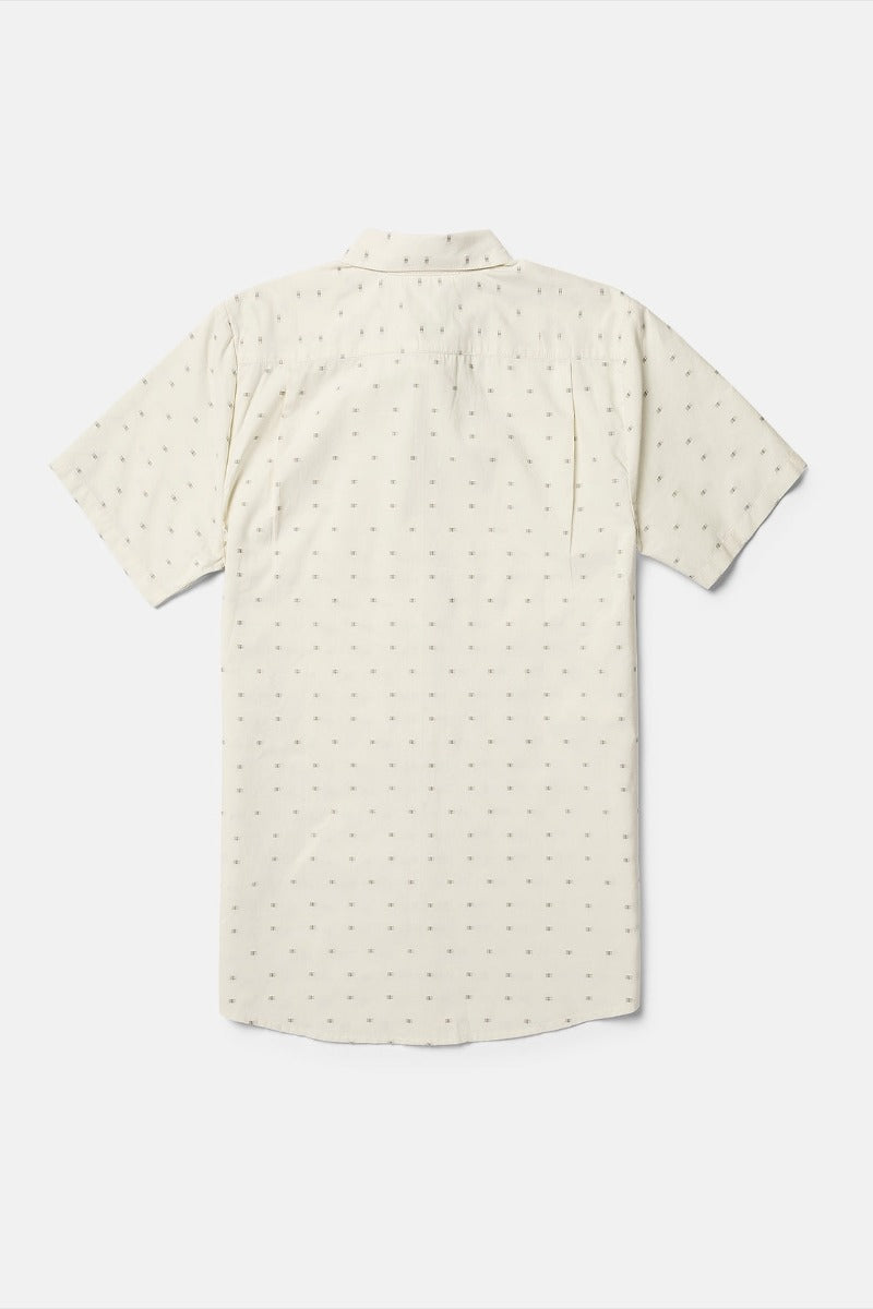 Volcom - Crownstone Short Sleeve Shirt in Off White
