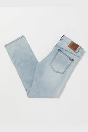 Volcom - Solver Denim Pants in Powder Blue