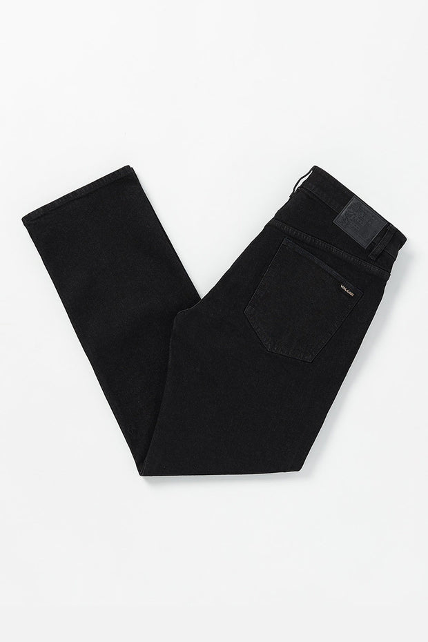 Volcom - Mo Down Jeans in Black Rinser
