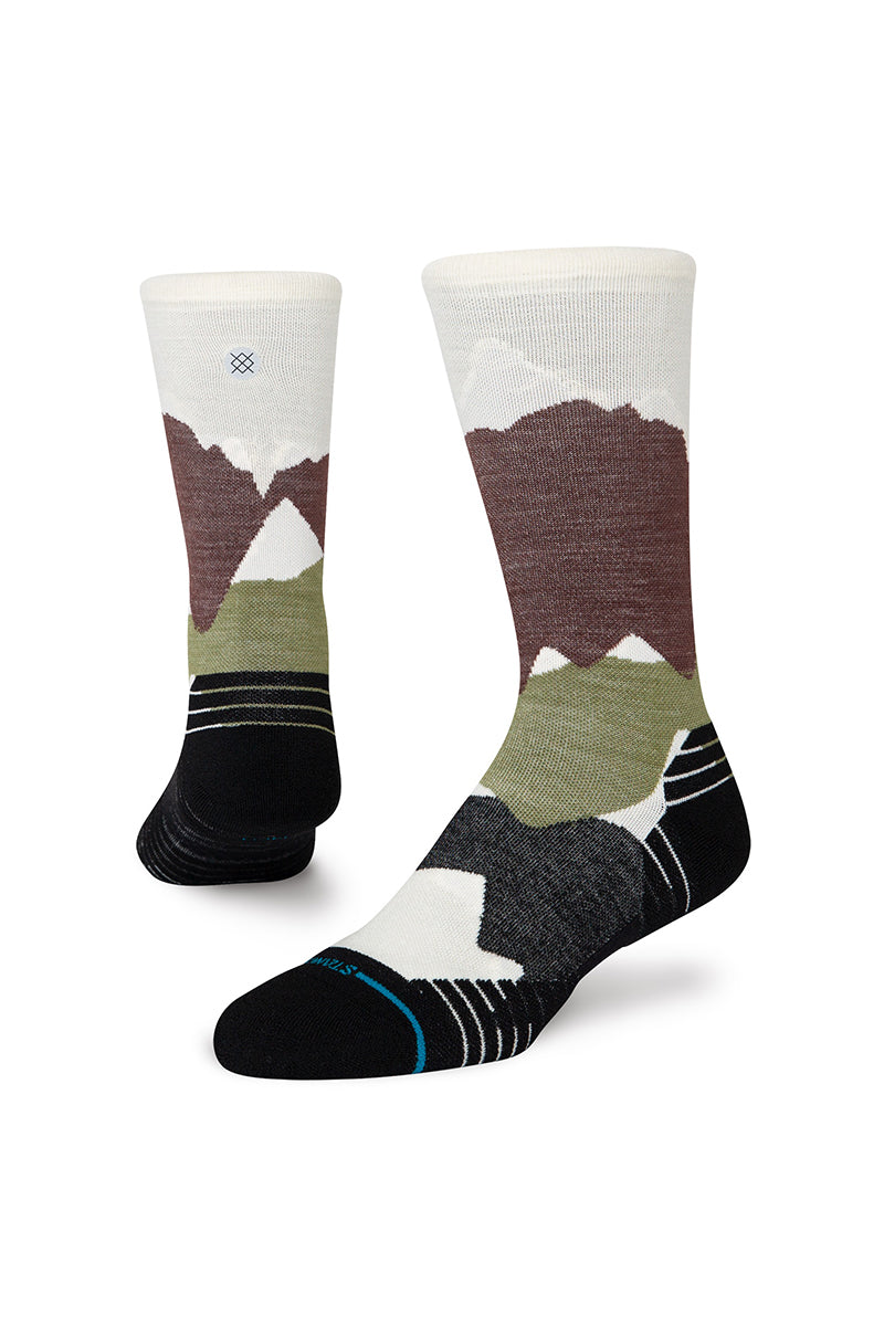 Stance - Stance Performance Wool Hiking Socks Light Cushion in Elevation - Brown