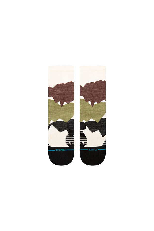Stance - Stance Performance Wool Hiking Socks Light Cushion in Elevation - Brown