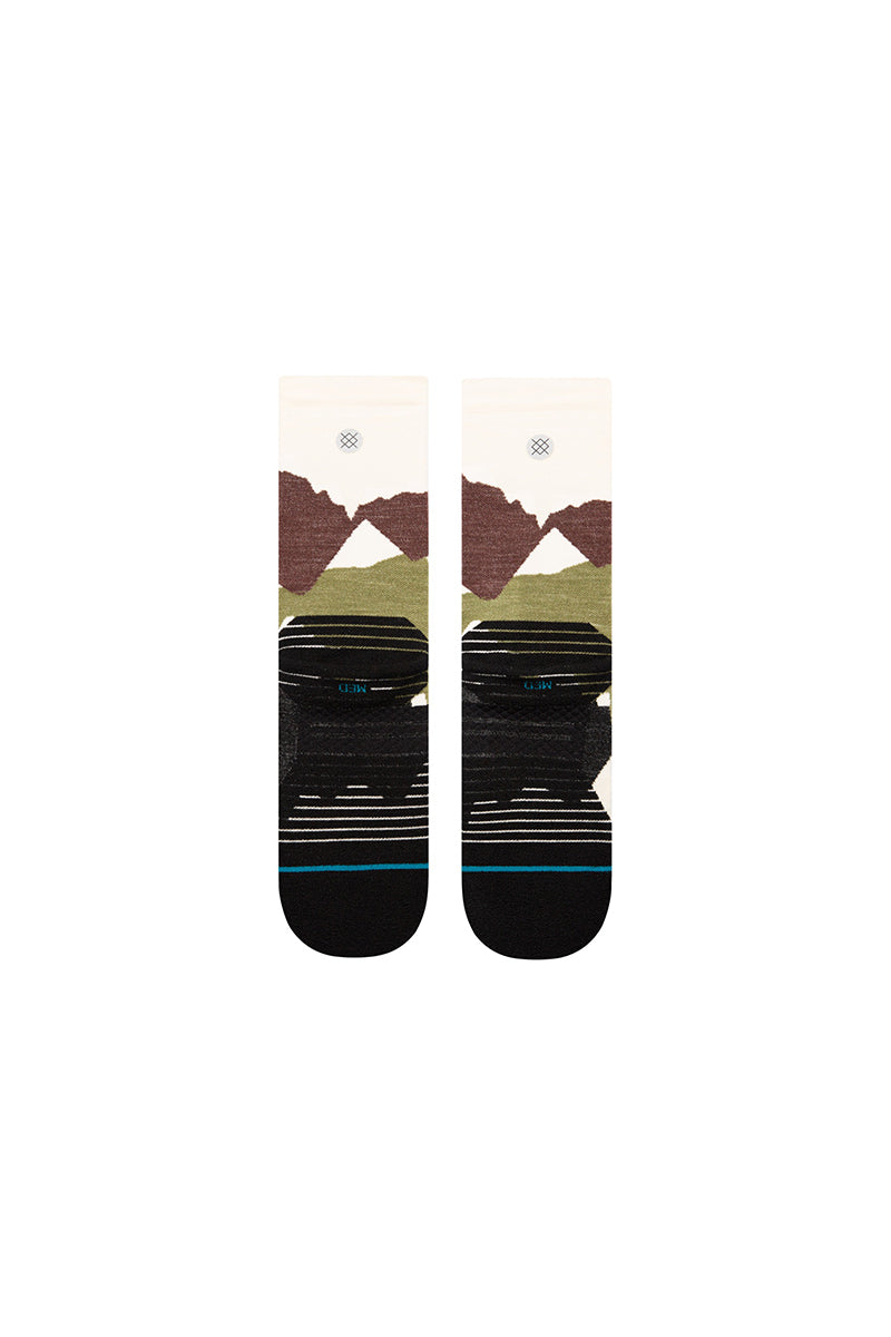 Stance - Stance Performance Wool Hiking Socks Light Cushion in Elevation - Brown