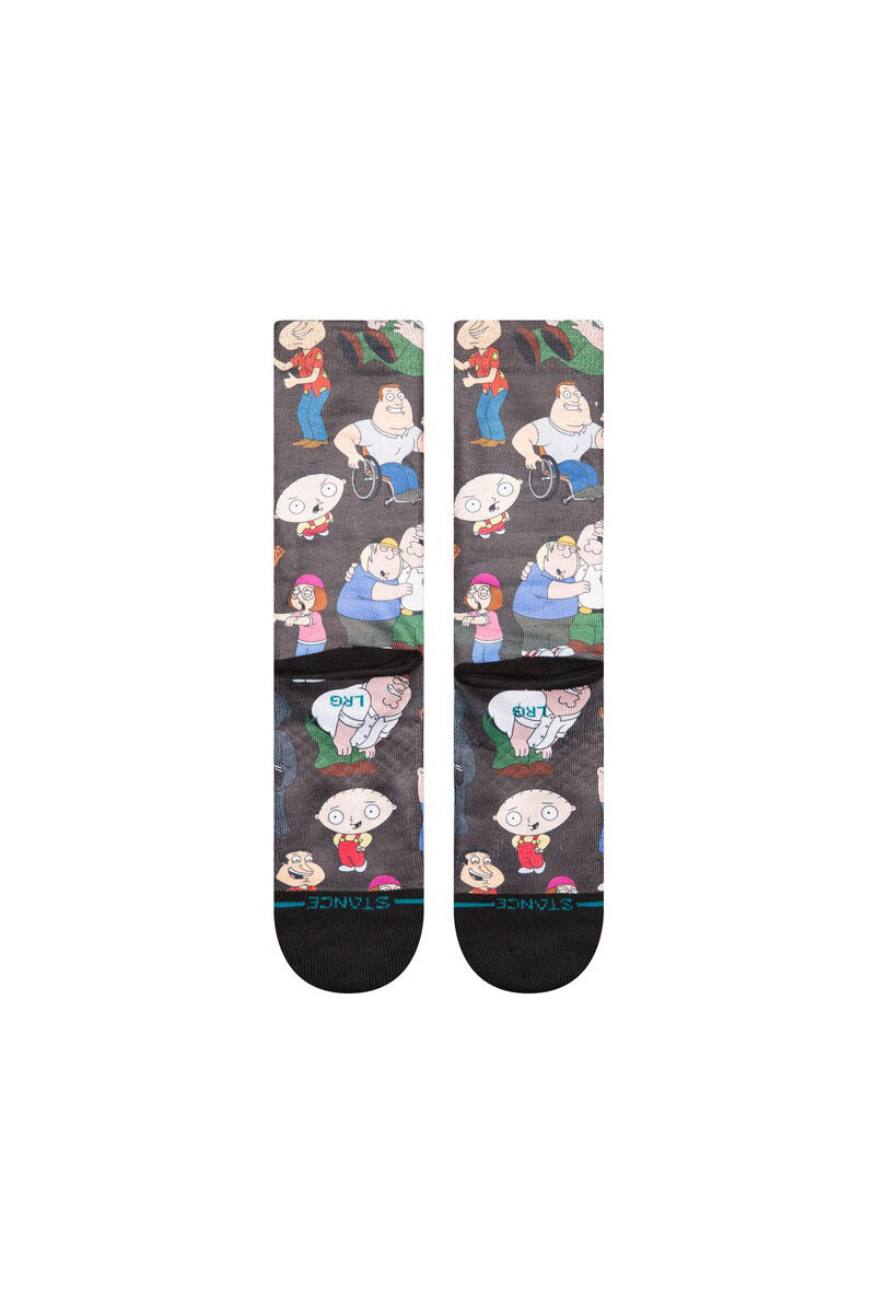 Stance - Family Guy X Stance Poly Crew Socks in Black