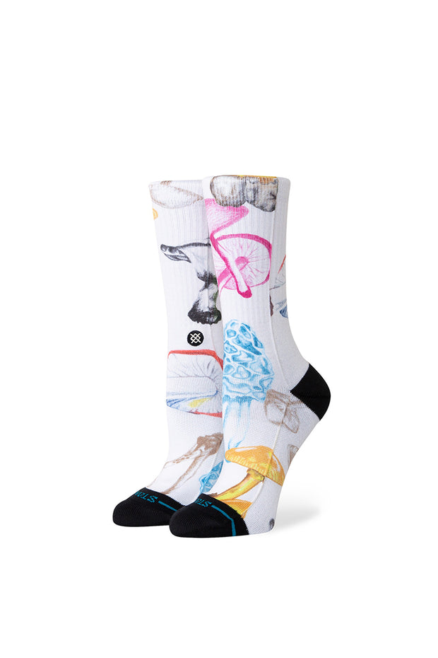 Stance - Hunt And Gather Poly Crew Socks in Forest