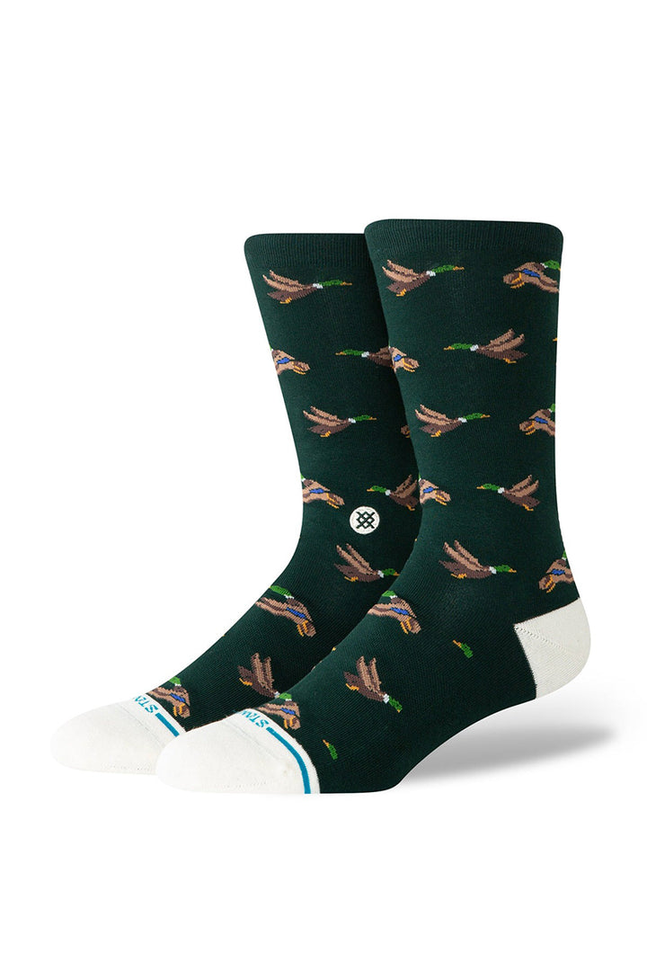 Stance - Hunting Crew Sock in Pine