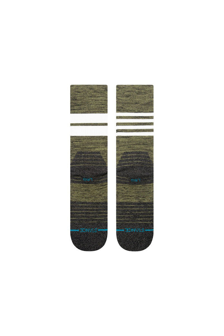 Stance - Stance Performance Wool Hiking Socks in Off Trail - Darkolive