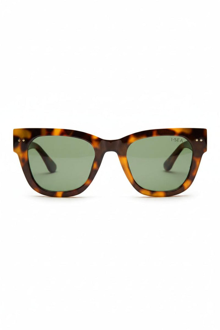 I-SEA - Andie with Tortoise Frames and Green Polarized Lenses