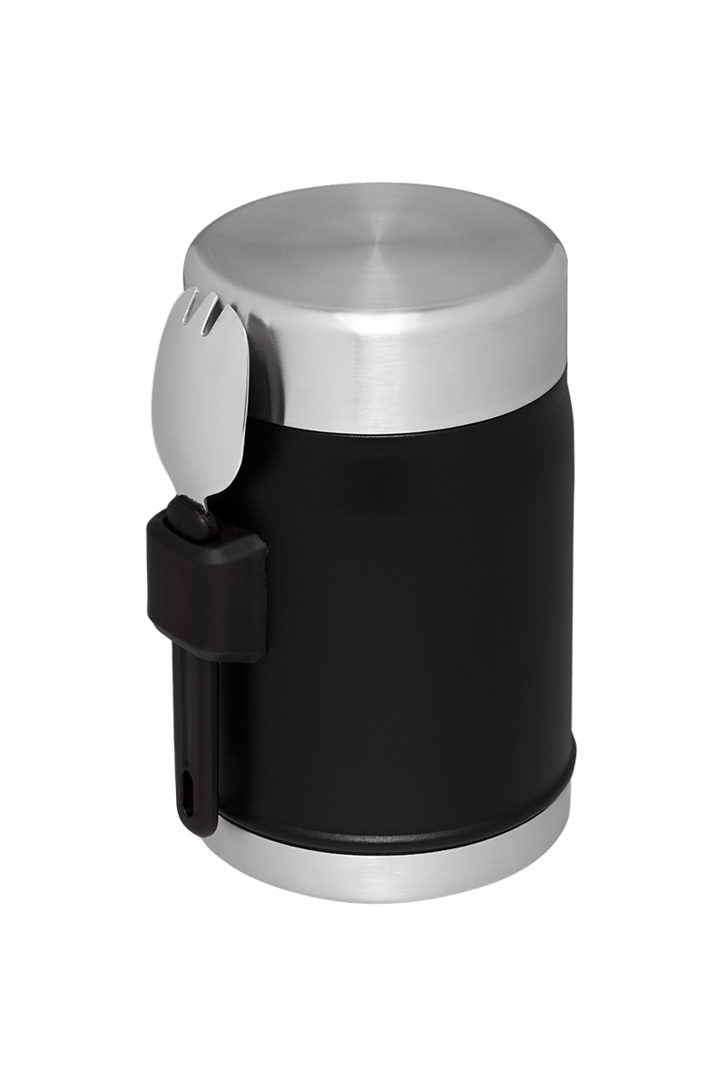 Stanley - Classic Legendary Food Jar + Spork in Black (14oz)