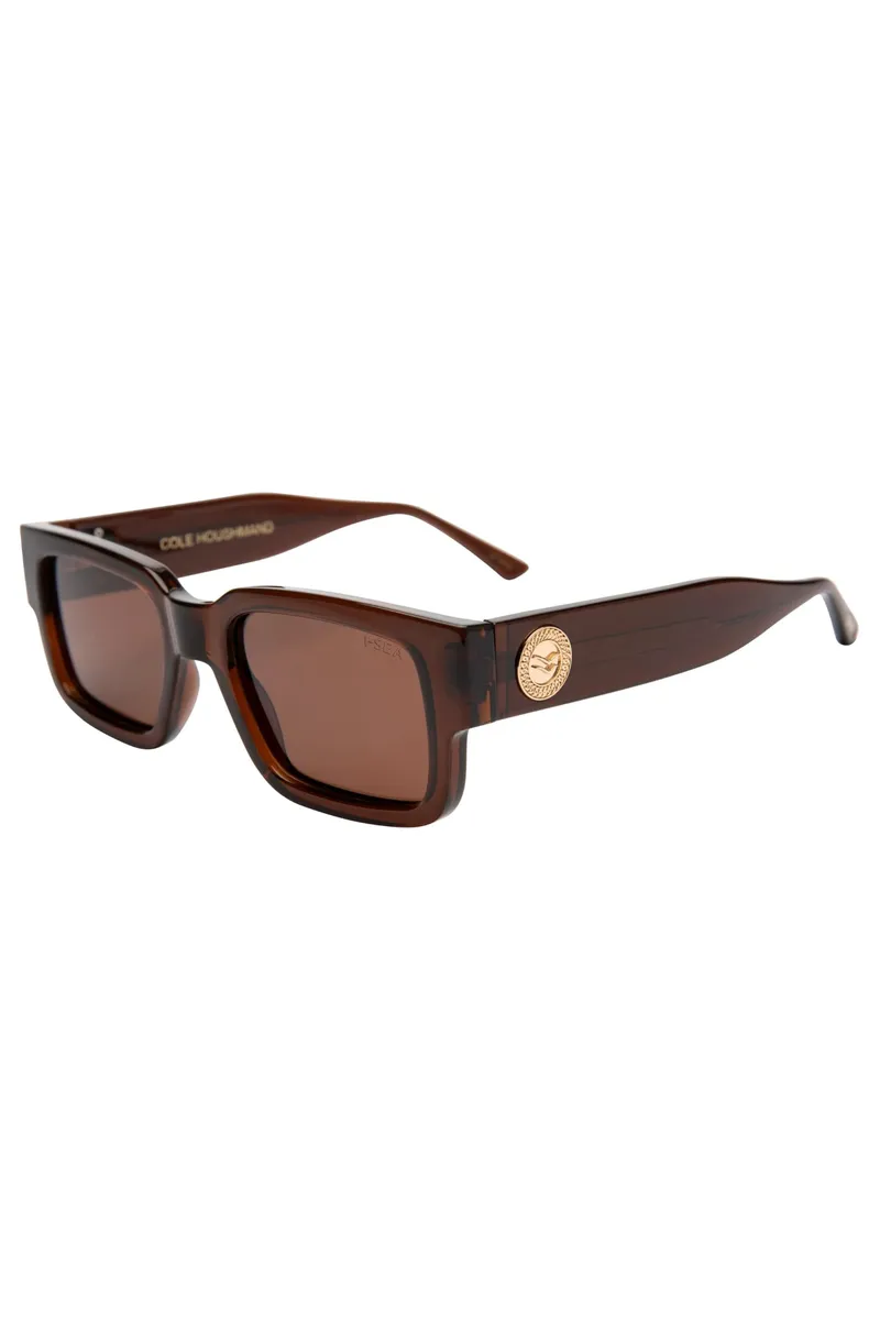 I-SEA - Cole Houshmand with Taupe Frames and Brown Polarized Lenses