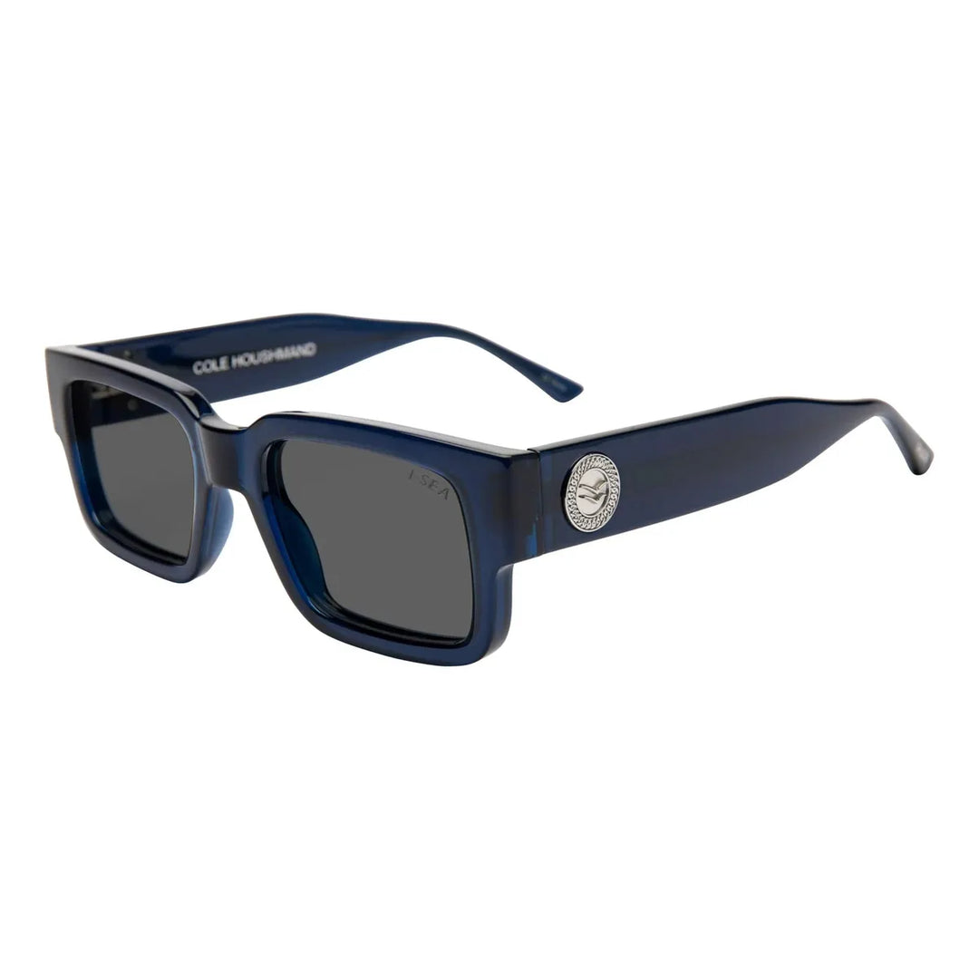 I-SEA - Cole Houshmand with Dark Sea Frames and Smoke Polarized Lenses