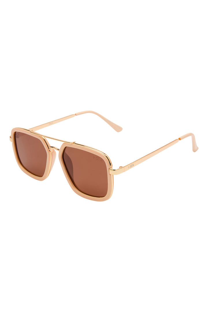 I-SEA - Cruz in Cream Frames with Brown Polarized Lenses