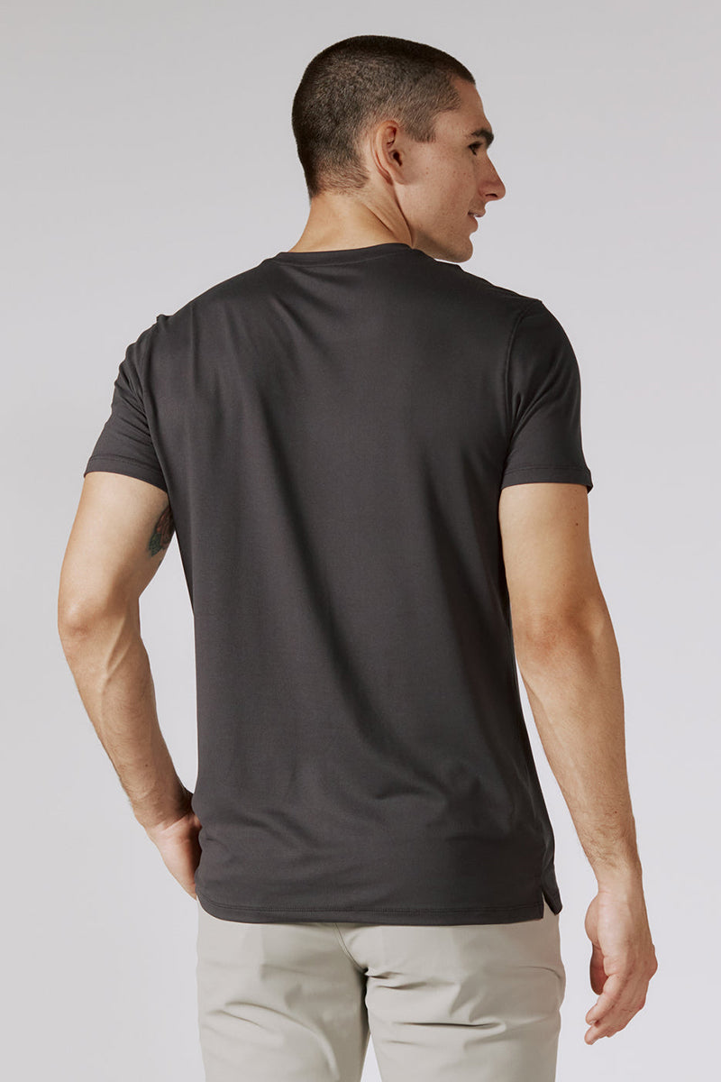 7DIAMONDS - Core™ Crew Neck Tee in Anthracite
