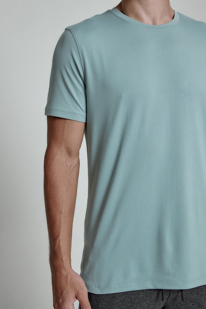 7DIAMONDS - Core™ Crew Neck Tee in Seafoam